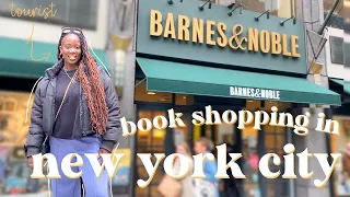 COME BOOK SHOPPING WITH ME IN NYC 🏙🍎as a tourist