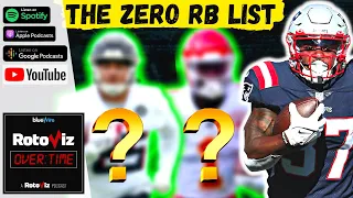 Here's How To Rock Your Fantasy Football Draft: The Zero RB List