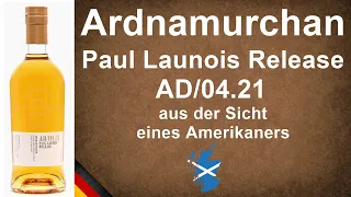 Ardnamurchan Paul Launois Release AD/04.21 Single Malt Scotch Whisky Verkostung von WhiskyJason