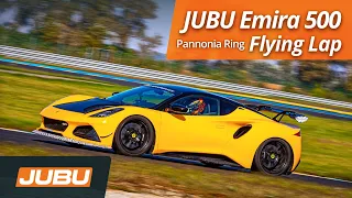 JUBU Lotus Emira 500 - flying lap at Pannonia-Ring with 500 hp