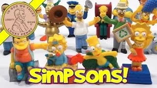 Simpsons Movie Figures 2007 Set, Burger King Kids Meal Toys