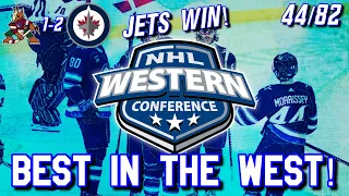 Jets Game Reaction 2022-23  44/82 ARI-1 WPG-2 Win -Best of The West-