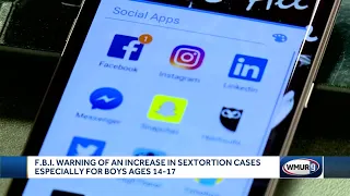 FBI warns of increase in sextortion cases