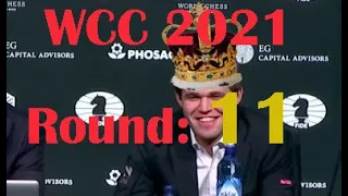 World Chess Championship 2021 Round 11: Nepo vs Carlsen In Quite A Spectacular Ending