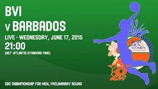 British Virgin Islands v Barbados - Group A - 2015 CBC Championship