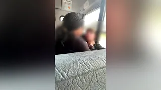 Video shows strangling altercation between Fairfax County middle school students on bus | FOX 5 DC