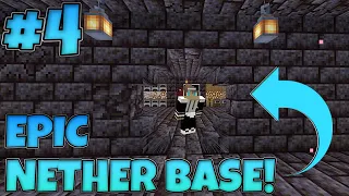 Minecraft | I BUILT A EPIC NETHER BASE! 1.16 NETHER UPDATE LETS PLAY SERIES! [Ep #4]