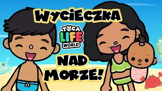 WYCIECZKA NAD MORZE ☀️ Nachalna blondyna 🌊 #tocaboca historyjki 🌟 Toca Boca Life World