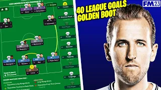 THIS TACTIC MADE TOTTENHAM WIN THE PREMIER LEAGUE IN FOOTBALL MANAGER 2023 (FM23 BEST TACTICS)