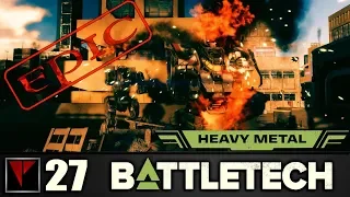 BATTLETECH Heavy Metal #27 - Город в огне