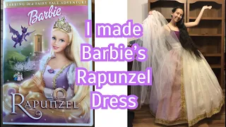 Sewing Barbie’s Rapunzel Dress
