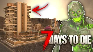 Climbing Skyscrapers for MASSIVE Loot - 7 Days to Die