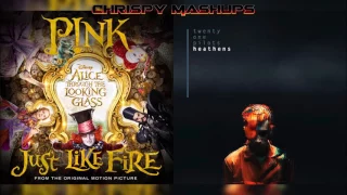 P!NK & twenty one pilots - Just Like Fire / Heathens Mashup