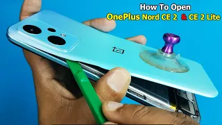 OnePlus Nord CE 2 / Nord CE 2 Lite Back Panel Disassembly | How to Open Nord CE 2 & CE Back Panel