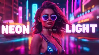 Neon Light | 80s Retro Synthwave Pop Mix 1 Hour (AI Visualizer)