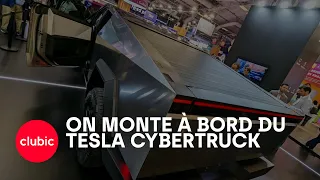 On monte à bord du Tesla Cybertruck à VivaTech, un véhicule dingue, vraiment pas comme les autres 🚘