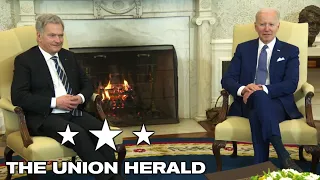President Biden Meets with Finnish President Niinistö at the White House