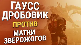 Fallout 76 :: ГАУСС ДРОБОВИК против Матки зверожогов