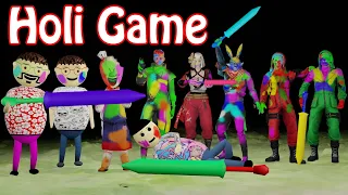 Gulli Bulli Holi Game | Holi | Ice Cream Man Rod's | Gulli Bulli | Make Joke Of Horror