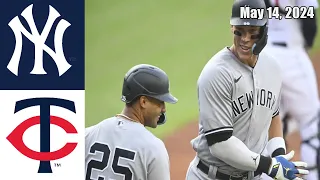 New York Yankees vs Minnesota Twins Game Highlights | May 14,2024 | 2024 MLB Season