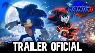 MAS DETALLES de SONIC 3 LA PELÍCULA TRAILER OFICIAL (2024)