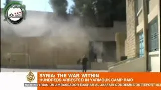 Syrian troops 'raid' Palestinian refugee camp