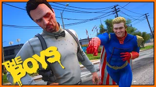 HOMELANDER DESTROYS FRENCHIE IN GTA  ! - GTA 5 RP