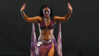 Daria Abramova, Russian belly dancer, Marhaba Rome Festival 10