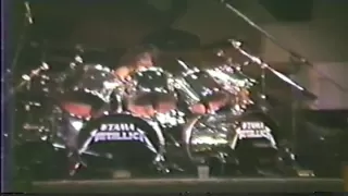 Metallica Damage Inc Live in 1986 at Quebec City Canada