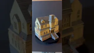 3D printed Marsten House from Salem's Lot. Painted by local artist