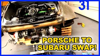 Stripping the Subaru EZ30 R Turbo Flat 6 for my Porsche 911 Engine Swap | Blasphemy Build 31