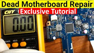 Complete Dead Motherboard Repair Tutorial - Laptop Motherboard Repair Course