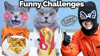 Most Amazing And Popular Challenges Collection🔥| Oscar‘s Funny World | New Funny Videos 2023