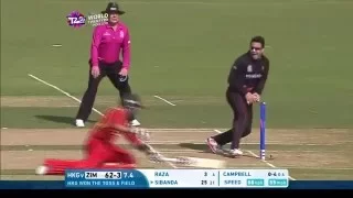 ICC #WT20 Hong Kong vs Zimbabwe Highlights