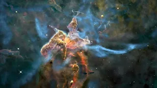 Carina Nebula in 4K | Warrior on a flying Horse with a Weapon