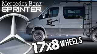 Mercedes Sprinter Van gets New Wheels!