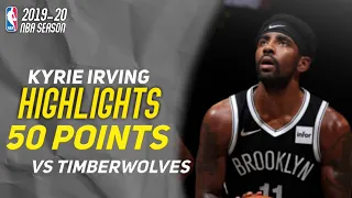Kyrie Irving Full Highlights Vs Minnesota Timberwolves - Season 2019-20 - 50 Points! - 22/10/2019