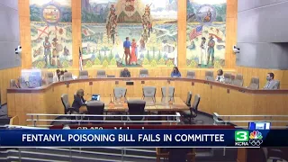 Fentanyl poisoning bill fails in California Senate committee