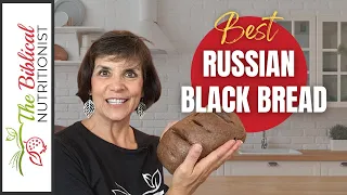 Best Black Bread Recipe - Russian Black Rye Bread With A Fun Twist!