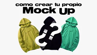 Como crear tu propio Mock Up para tu Marca de Ropa | @nessbault