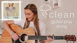 Taylor Swift Clean Acoustic Guitar Play Along // Nena Shelby