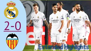 Real Madrid vs Valencia (2-0) Extended Highlights and All Goals