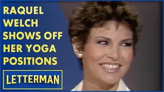 Raquel Welch Shows Off Her Yoga Skills | Letterman