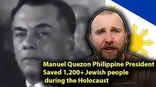 Manuel Quezon Philippine President Saved 1,200+ Jewish people  during the Holocaust REACTION