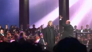 Andrea Bocelli at The Roundhouse London, Itunes Festival.Amazing Grace