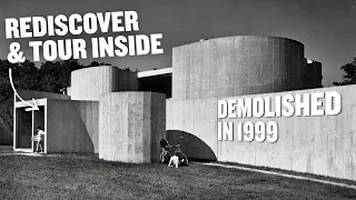 Inside an AMAZING Demolished Brutalist House [Lincoln House by Mary Otis Stevens]