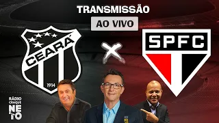 Ceará x São Paulo | AO VIVO | Campeonato Brasileiro 2021 | Rádio Craque Neto