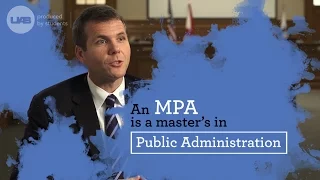 Why choose a Masters in Public Administration?