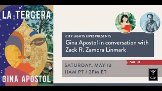 CITY LIGHTS LIVE! Gina Apostol in conversation with R. Zamora Linmark