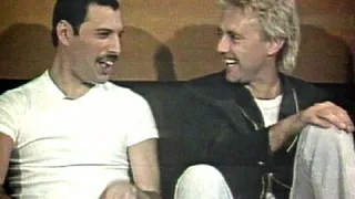 Freddie Mercury & Roger Taylor ~ 2 hysterical Queens👑